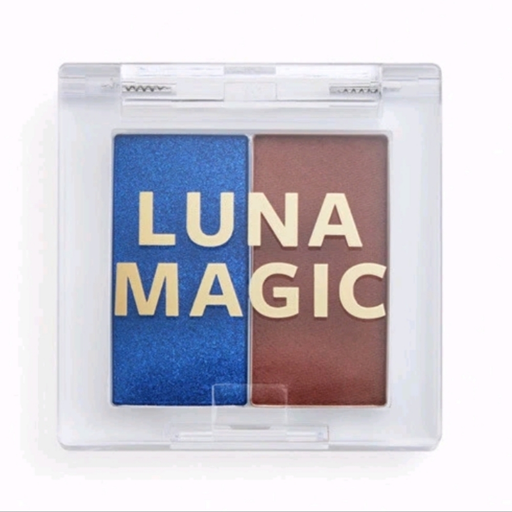 🆕️ LUNA MAGIC Dynamic Blue and Brown Eyeshadow Duo